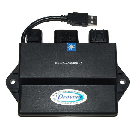 Module aprindere - ELECTROSPORT - CDI - modul aprindere Procom YAMAHA RHINO 660 (04-07), RHINO 450 (06-10) programabil prin USB