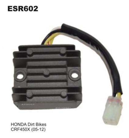Regulatoare tensiune - ELECTROSPORT - Releu incarcare  HONDA CRF 450X 05-12 (DO ZESTAWU ESK472)