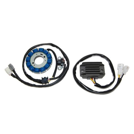 Bobinaje (statoare) și rotoare - ELECTROSPORT - Stator  cu lumini YAMAHA WRF 450 (03-11), WRF 250 (03-11) High Power cu impulsator