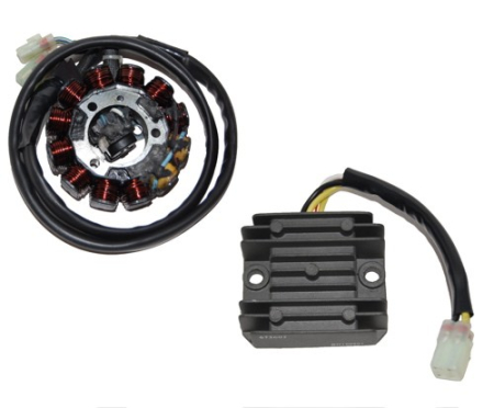 Bobinaje (statoare) și rotoare - ELECTROSPORT - Stator  cu regulator HONDA CRF 450X (05-12) (ESG472/ESR602) (150W)