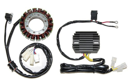 Bobinaje (statoare) și rotoare - ELECTROSPORT - Stator  cu regulator YAMAHA YXR 450 RHINO (05-10), YXR 660 RHINO (04-07) High Power (ESG433/ESR449)