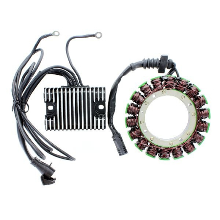 Bobinaje (statoare) și rotoare - ELECTROSPORT - Stator  HARLEY DAVIDSON SOFTAIL (00), DYNA (99-03) (TWIN CAM 88) (3 faze + Releu incarcare  ESR852 inclus