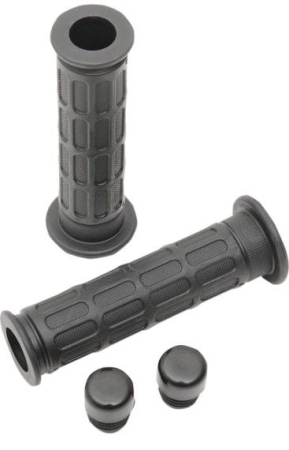 Accelerație rapidă și manșoane - EMGO - mansoane HONDA (53166-390-780) - negru - capat deschis cu dop