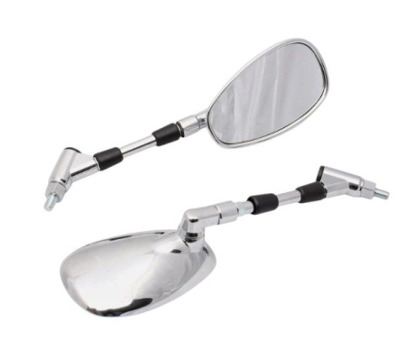 Oglinzi - EMGO - oglinda dreapta SUZUKI SFV 650 GLADIUS '09, GSX 1300 B-KING '08-'09 cromata - OEM 56500-41F40 - omologare - model OEM