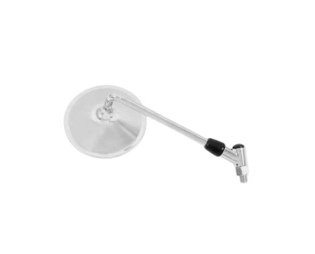 Oglinzi - EMGO - oglinda stanga SUZUKI GS 450 L, GSX 250 / 400 / 750, GS 500 / 1000 / 1100 E, TS 125 / 250, RG 250 E dreapta / ( 7") cromata - brat scurt - model OEM - pereche 2 buc.