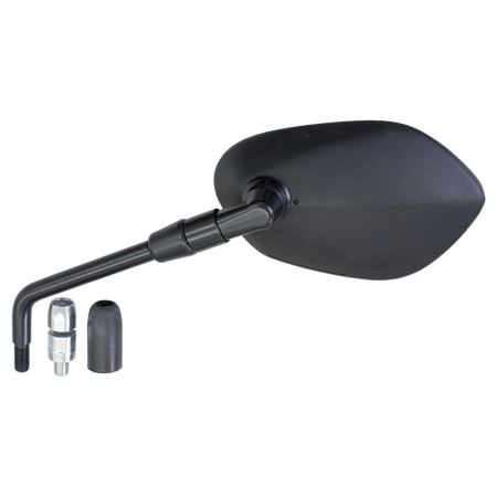 Oglinzi - EMGO - oglinda stanga SUZUKI SFV 650 GLADIUS '14-'15, GSX-S 1000 '16-'18, SV 650 '17-'20 - OEM 56600-08J11 - neagra - omologare - model OEM