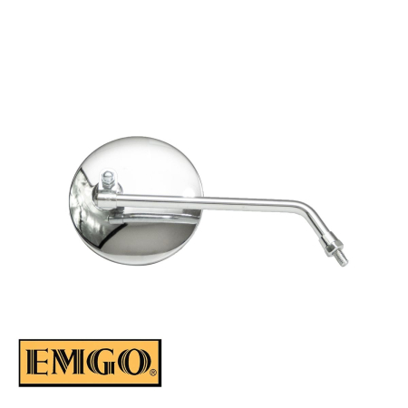 Model OEM - EMGO - oglinda universala cromata (GWINT FI 8MM) (dreapta / stanga)