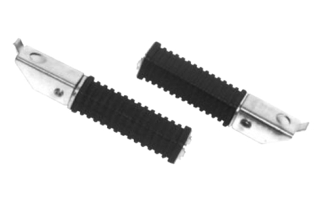 Scărițe - EMGO - set scarite pasager universale 2 buc. dreptunghiulare (orificiu pentru surub 12 mm) (HONDA CB)