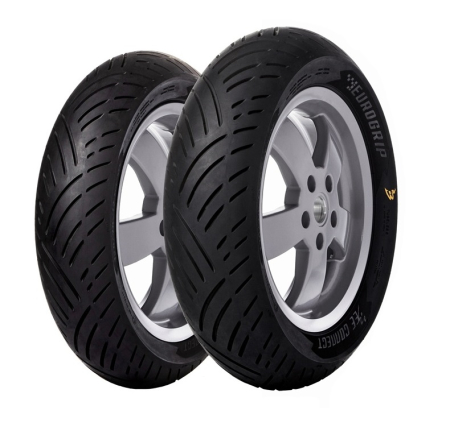 CONSUMABILE SI INTRETINERE - EUROGRIP Anvelopa  100/80-14 BEE CONNECT REINF 54S TL Fata /Spate DOT 34/2025