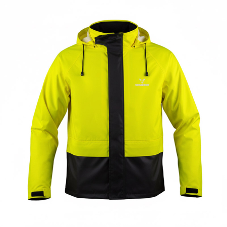 ECHIPAMENTE - Geacă de ploaie moto Nordcode Rain Jacket, negru/fluo