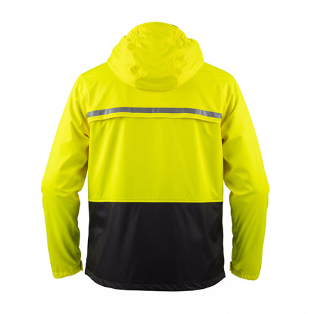 Geacă de ploaie moto Nordcode Rain Jacket, negru/fluo [1]