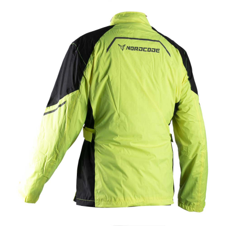 Geacă de ploaie moto Nordcode Storm, fluo [1]