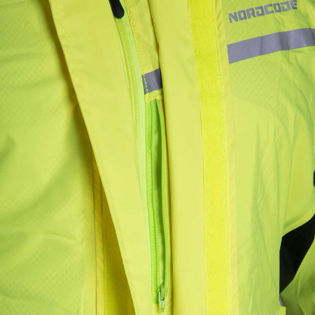 Geacă de ploaie moto Nordcode Storm, fluo [4]
