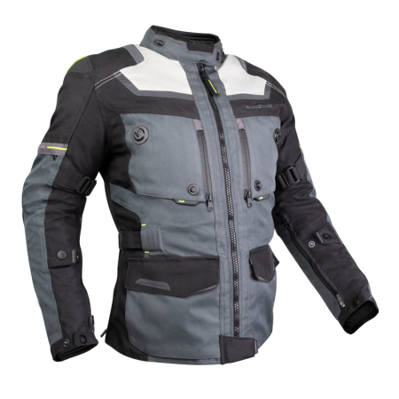 ECHIPAMENTE - Geacă moto damă Nordcode Adventure Evo 24 adventure 4 sezoane, negru/gri