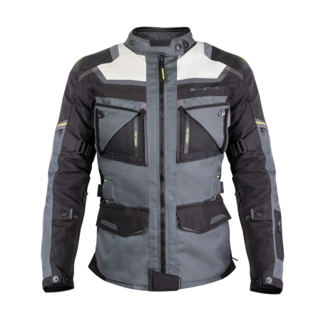 Geacă moto damă Nordcode Adventure Evo 24 adventure 4 sezoane, negru/gri [2]
