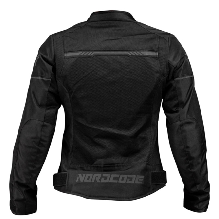 Geacă moto damă Nordcode Aero-R II mesh de vară, negru [2]