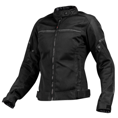 ECHIPAMENTE - Geacă moto damă Nordcode Aero-R II mesh de vară, negru