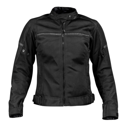 Geacă moto damă Nordcode Aero-R II mesh de vară, negru [1]