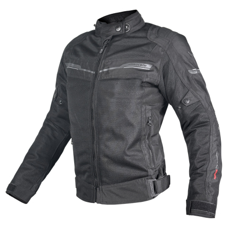 ECHIPAMENTE - Geacă moto damă Nordcode Escape WP de vară cu membrană, negru