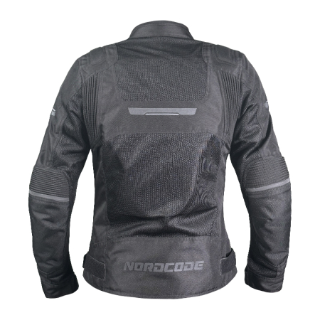 Geacă moto damă Nordcode Escape WP de vară cu membrană, negru [2]