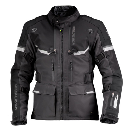 Geacă moto damă Nordcode Himalayan adventure 4 sezoane, negru/gri închis [1]