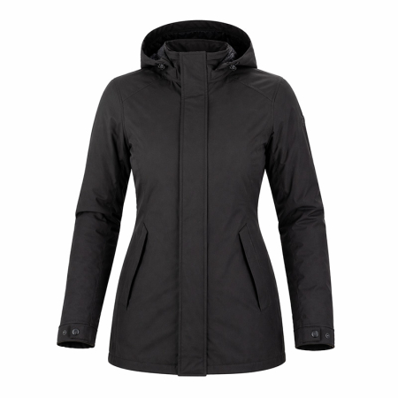 Geacă moto damă Nordcode Metropolis Evo softshell de iarnă, negru [1]