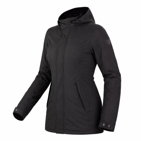 ECHIPAMENTE - Geacă moto damă Nordcode Metropolis Evo softshell de iarnă, negru