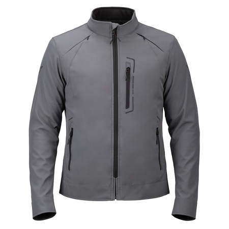 Geacă moto damă Nordcode Polo softshell urbană, gri închis [1]