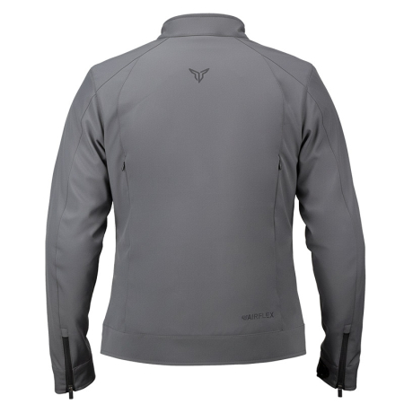 Geacă moto damă Nordcode Polo softshell urbană, gri închis [2]