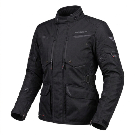 ECHIPAMENTE - Geacă moto damă Nordcode Senegal V2 touring 4 sezoane, negru