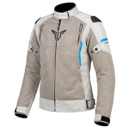ECHIPAMENTE - Geacă moto damă Nordcode Top Speed Air WP de vară cu membrană, gri deschis