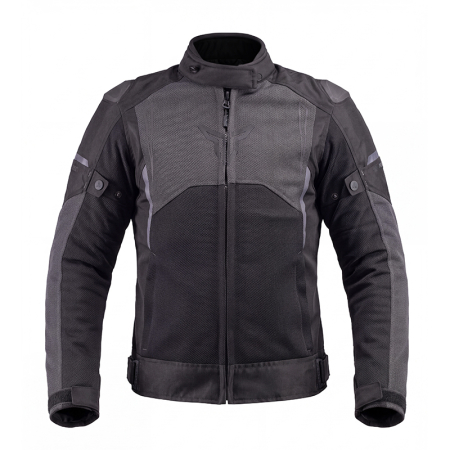 Geacă moto damă Nordcode Top Speed Air WP de vară cu membrană, negru/gri închis [1]