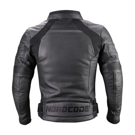 Geacă moto din piele damă Nordcode Racer sport, negru [2]