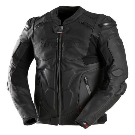 Geacă moto din piele Furygan Ghost Evo, negru [2]