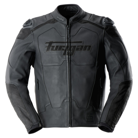 ECHIPAMENTE - Geacă moto din piele Furygan Ridley, negru