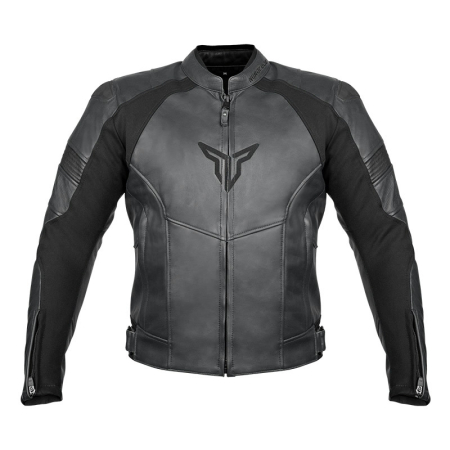 ECHIPAMENTE - Geacă moto din piele Nordcode Racer sport, negru