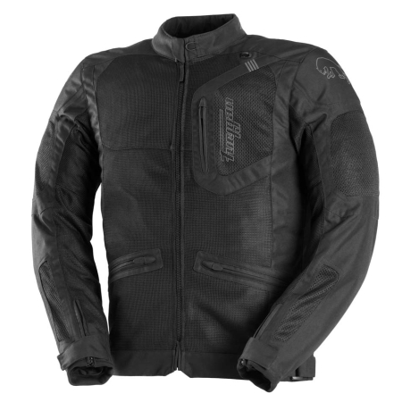 Geacă moto Furygan Aquilon de vară, negru/gri [1]