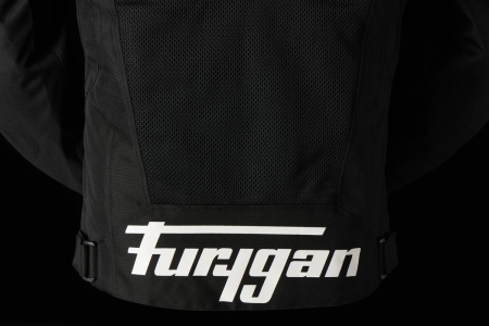Geacă moto Furygan Atom Vented Evo de vară, negru/alb [7]