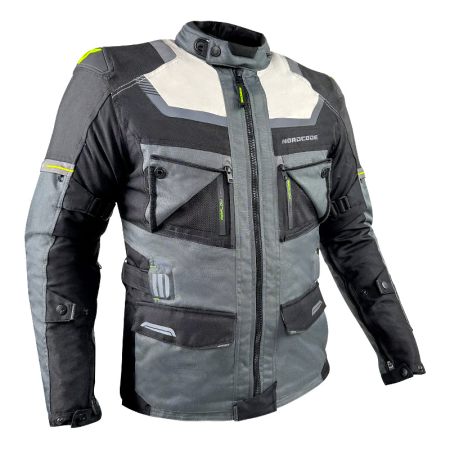 ECHIPAMENTE - Geacă moto Nordcode Adventure Evo 24 adventure 4 sezoane, gri/negru