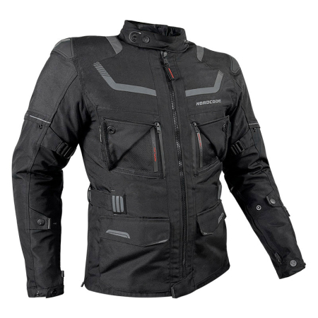 Geacă moto Nordcode Adventure Evo 24 adventure 4 sezoane, negru total [3]