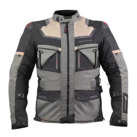 Geacă moto Nordcode Adventure Evo 24 adventure 4 sezoane, oliv/gri/nisipiu [1]