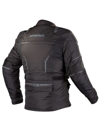 ECHIPAMENTE - Geacă moto Nordcode Adventure Evo Cordura 4 sezoane, negru