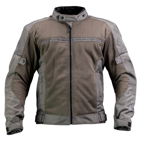 Geacă moto Nordcode Aero-R II mesh de vară, oliv/gri [2]
