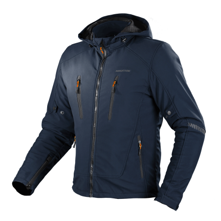 ECHIPAMENTE - Geacă moto Nordcode Citizen Pro softshell urbană, albastru