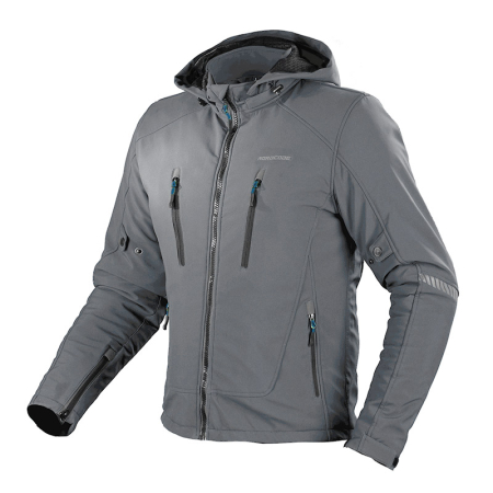 ECHIPAMENTE - Geacă moto Nordcode Citizen Pro softshell urbană, gri