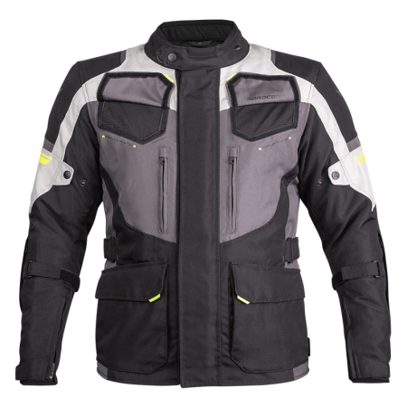 Geacă moto Nordcode Dust de iarnă impermeabilă, negru/gri [2]