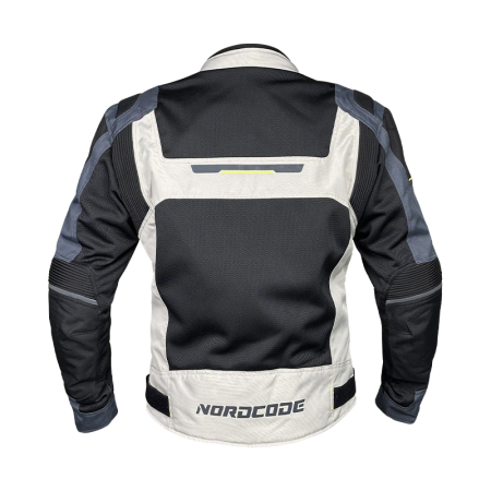 Geacă moto Nordcode Escape WP de vară cu membrană, negru/gri/albastru [2]