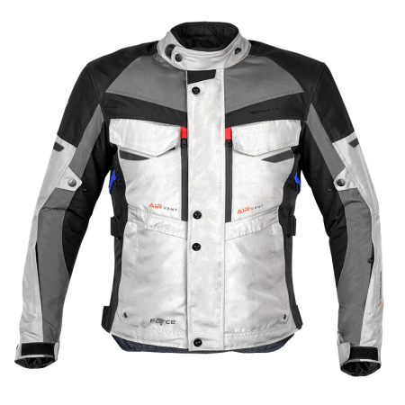 ECHIPAMENTE - Geacă moto Nordcode Force de iarnă impermeabilă, gri deschis