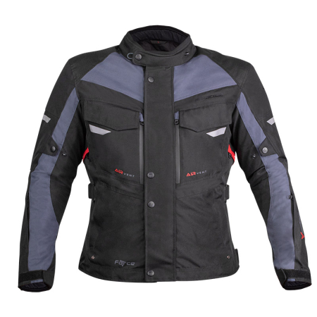 ECHIPAMENTE - Geacă moto Nordcode Force de iarnă impermeabilă, negru/gri