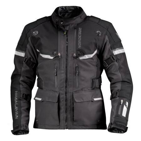 ECHIPAMENTE - Geacă moto Nordcode Himalayan adventure 4 sezoane, negru/gri închis